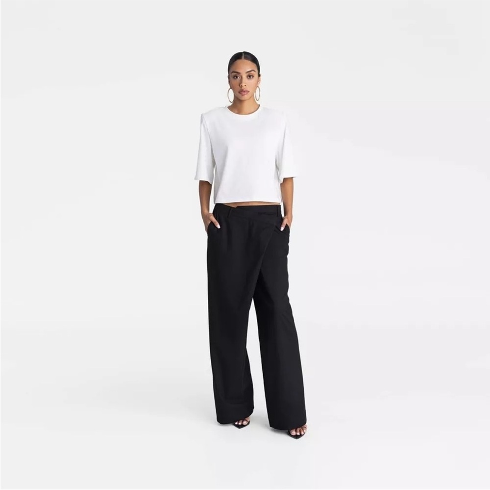 KBB x Kahlana Target Women’s Straight Leg Trouser Pants Size 8 Mid-Rise Classic - Picture 3 of 6